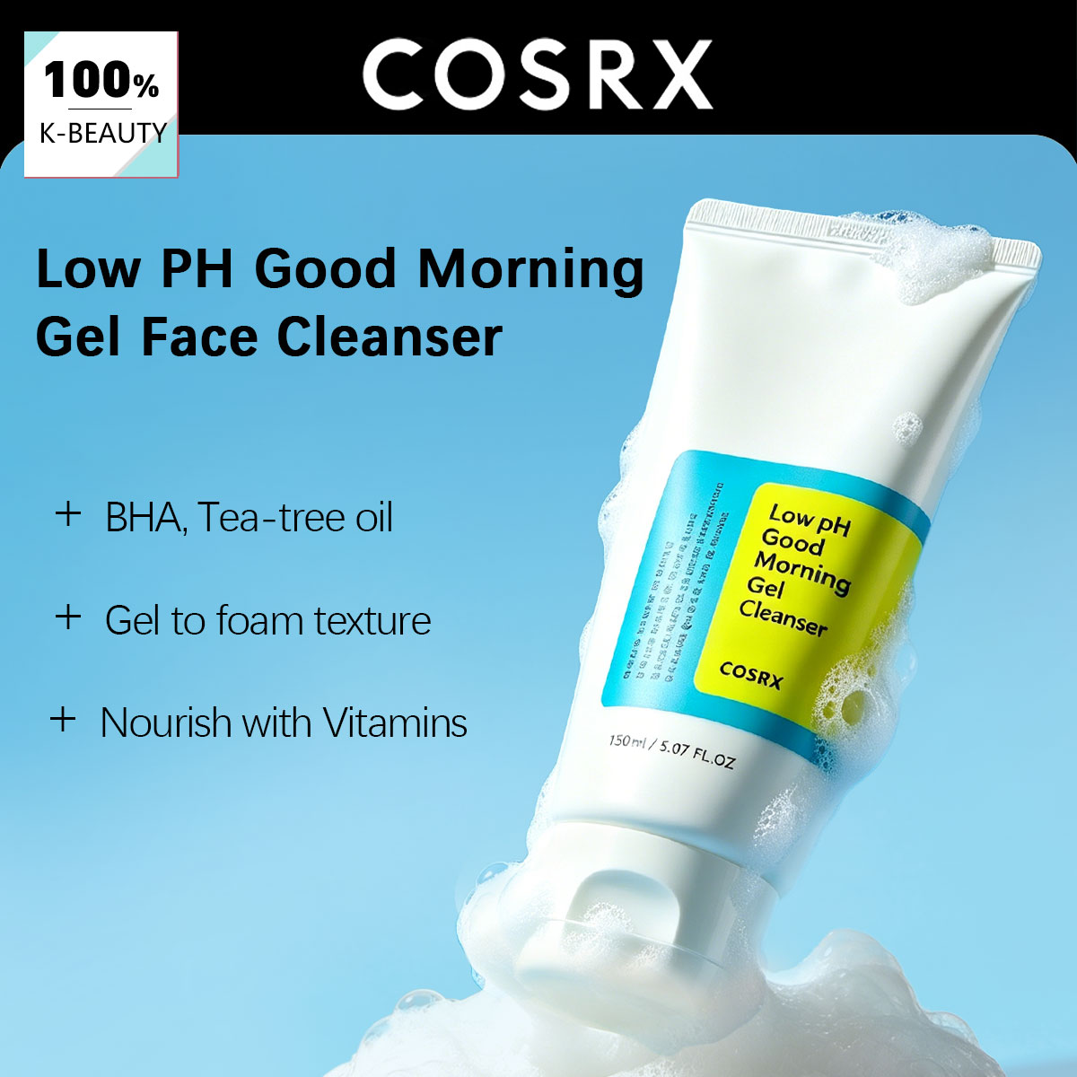 Skincare Cosrx - COSRX Good Morning Low pH Cleanser
