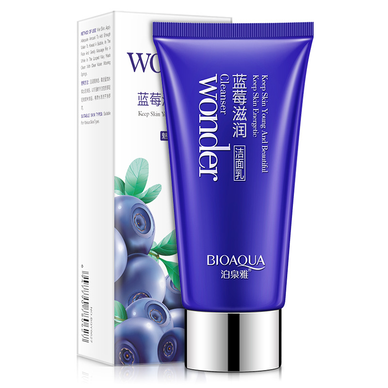 Skincare Bioaqua - BIOAQUA 100 г черничное очищающее средство
