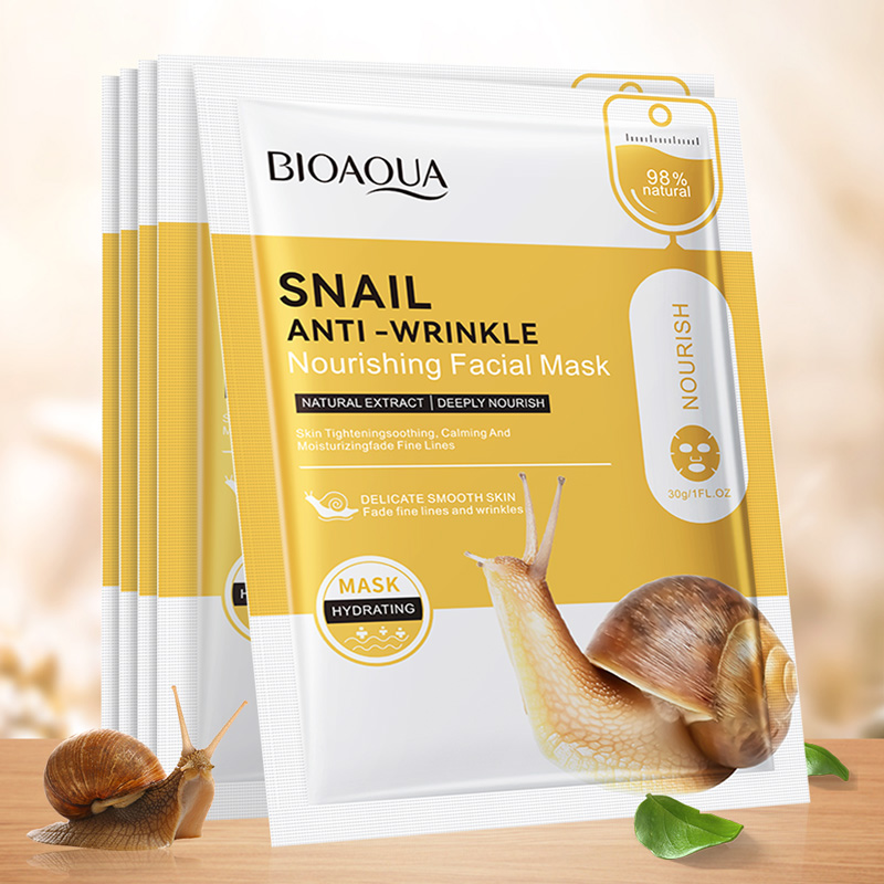 20 шт. BIOAQUA улитка маска дл – обзор и цена Skincare Bioaqua